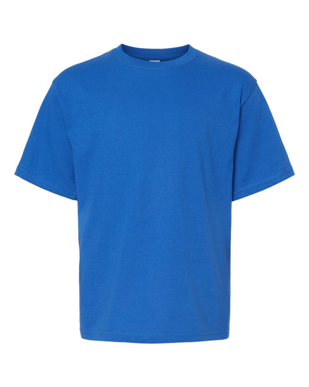 6 Pack : M&O Soft Touch Durable Double Needle Youth Crewneck Short Sleeve T-Shirt For School Wear